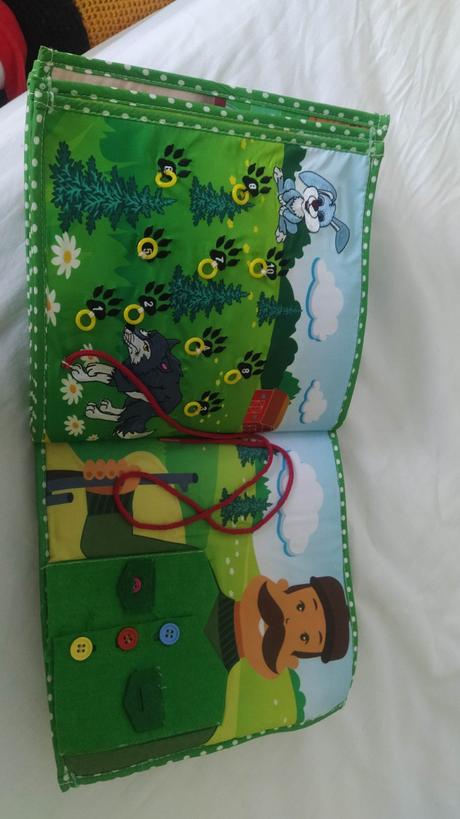 Quietbook látková kniha, 