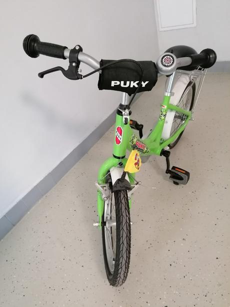 Puky detský bicykel zl 18 alu kiwi s vlajkou, puky,18