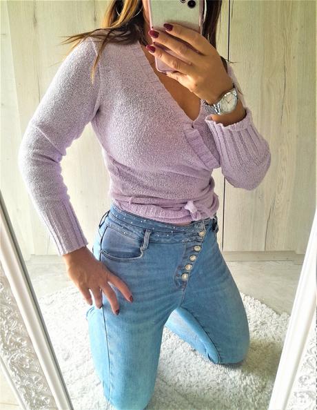 Zavinovací svetrík-s, s