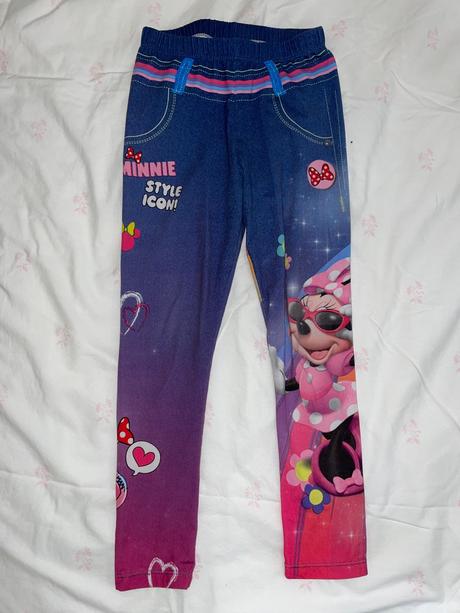 Krásne tenšie legíny minnie 122, disney,122