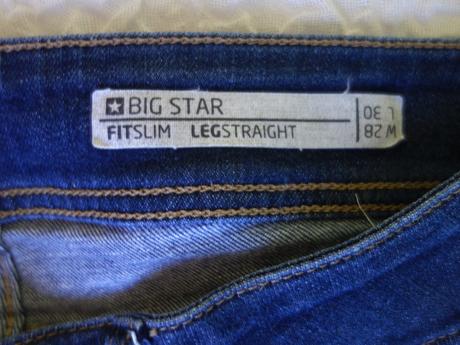 Big star -slim fit rifle, veľ. m, w28/l30, m