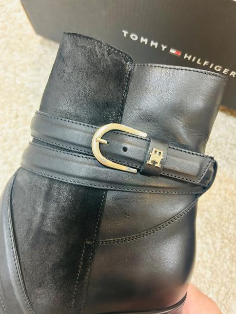 Členkové čižmy tommy hilfiger, tommy hilfiger,40