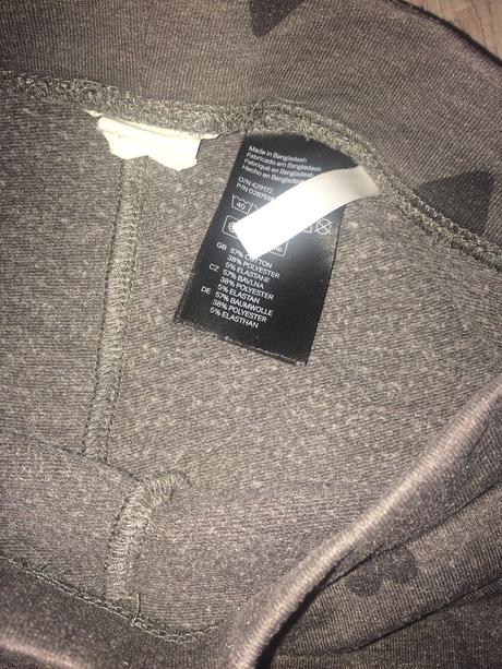 Leginky (hrubšie )srdiečko 4-5 rokov, h&m,110