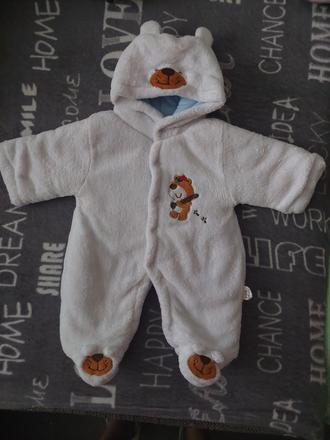 Mackový teplučký overal, kids,56