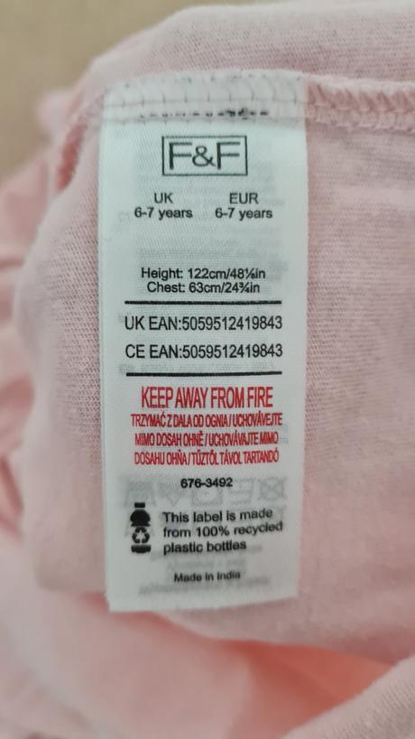 Tričko veľ. 122, f&f,122