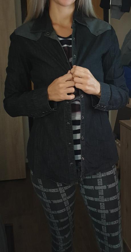 Riflová košela wrangler, wrangler,s