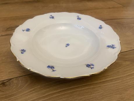 Hlboký tanier s kvetinovým vzorom, 