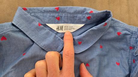 Bavlnená blúzka h&m veľ.134 nová, h&m,134