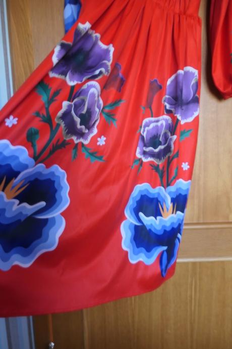 Sugarbird frida kahlo luxusne saty/kaftan,plast, sugarbird,m