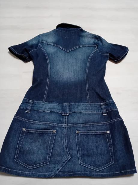 Riflové šaty ajs, ajs,s