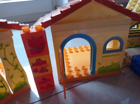 Stavebnica domček s príslušenstvom, 