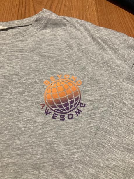 Sivé tričko h&m s dlhým rukávom, h&m,170