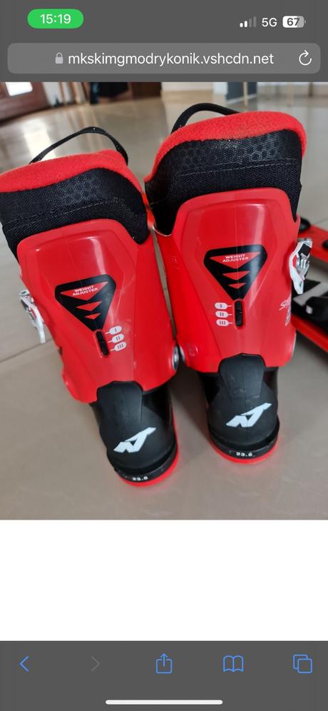 Lyže+lyžiarky, blizzard,130-139 cm