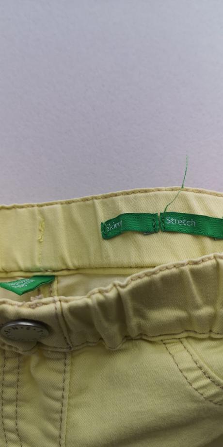 Žlté rifle benetton, benetton,86