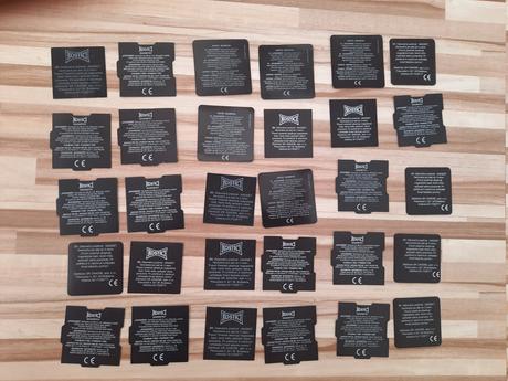 Magnetky kostíci mix,