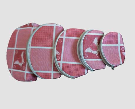 Sada 5 ks kozmetických taštičiek, 