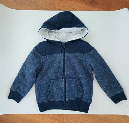 Hrubá mikina, lupilu,98