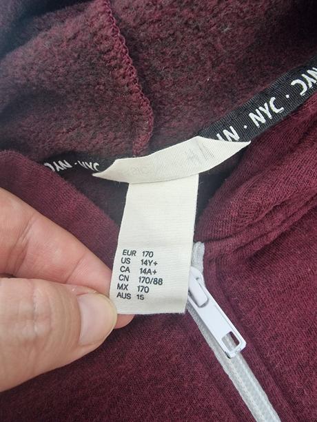 Mikina, h&m,170