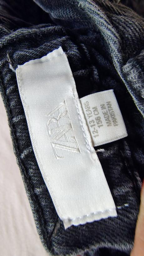 Riflové šortky, zara,158