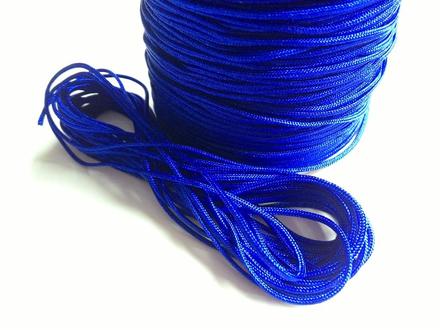 Shamballa šnúrka nylonová 1 mm - kráľovská modrá, 