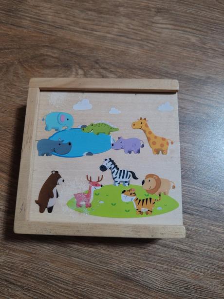 Drevené puzzle, 