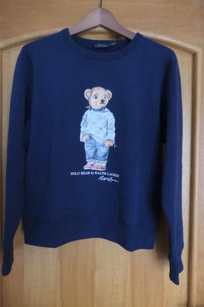 Ralph lauren bear icon damska luxusna m/l, ralph lauren,m