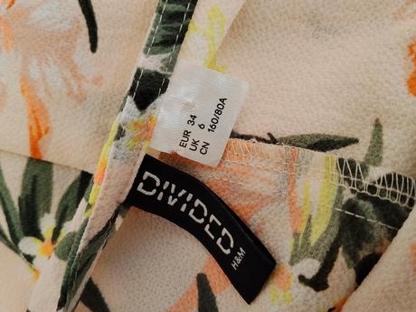H&m dlhé kvetované šaty, h&m,34