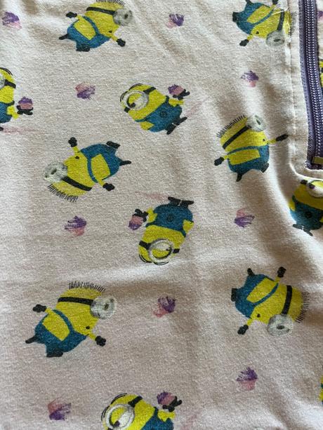 Pyžamkový overal mimoni 122/128, 122