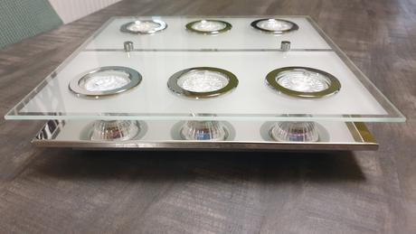 Led svietidlo - prisadený luster, 