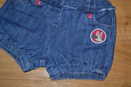 Krátke rifľové nohavice, c&a,80