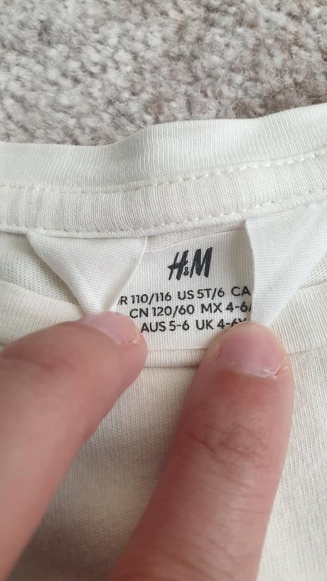 Interaktívne tricko h&m, h&m,110