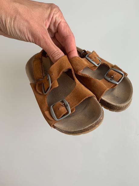 Sandále kožená 18 cm, 27