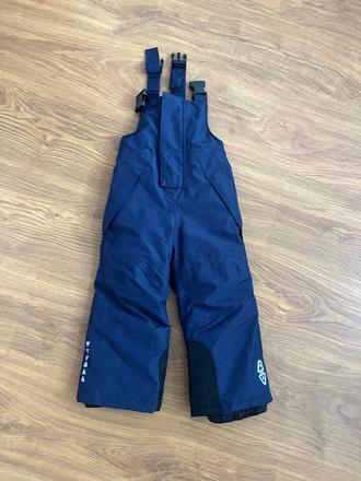 Tmavomodré lyžiarske nohavice č86/92, crivit,86