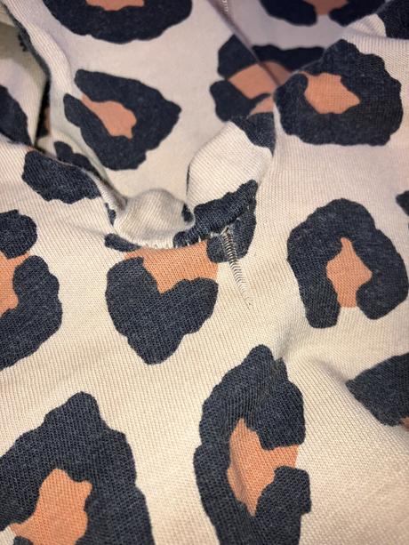 Leopardie pyžamo - overal, lindex,86