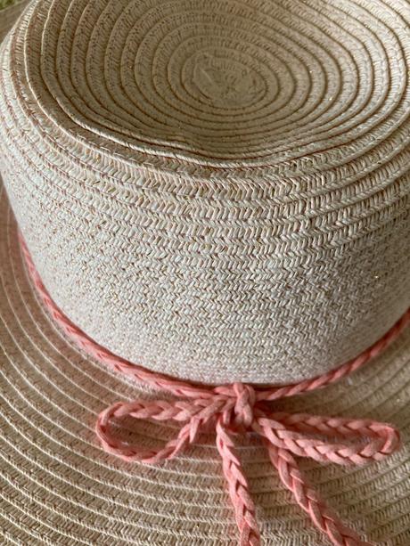 Trblietavý slamený klobúk 122/128, h&m,122