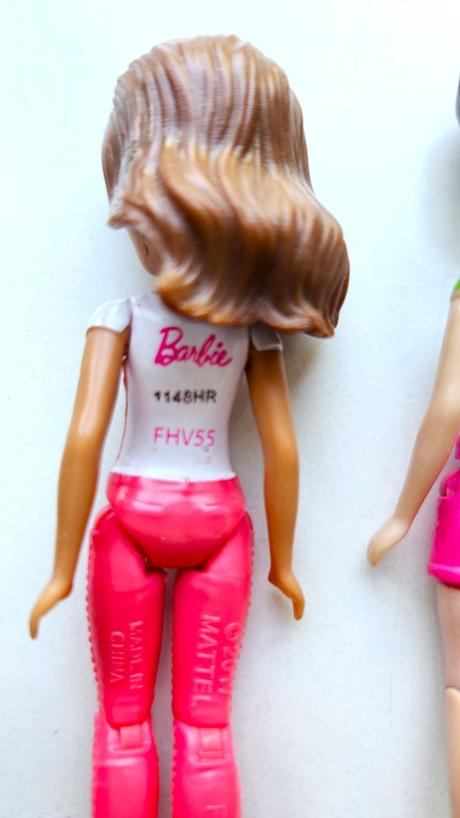 Mini babika barbie fhv55 on the go, 2017, mattel,