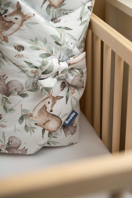 Sensillo zavinovačka wafel srnky/mätové 75x75 cm, 