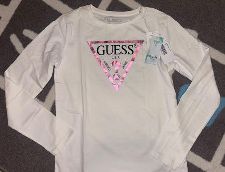Tričko guess dlhý rukáv v.164 s visačkou, guess,164