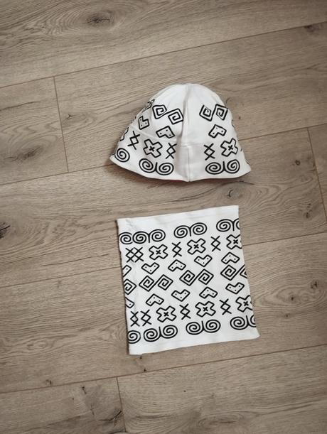 Čiapka + nakrčník, repal,140