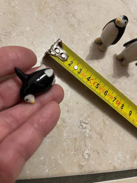 Keramická ozdoba rodina tučniakov, 