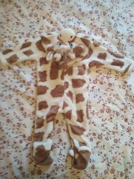 Teplý overalik zirafka veľ 68, 68
