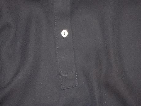 Tmavomodrá blúzka, s