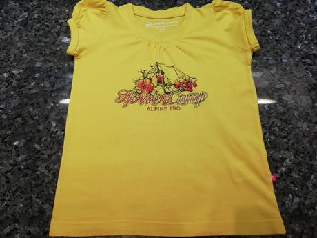Tričko detské alpine pro, veľ. 116cm, alpine pro,116