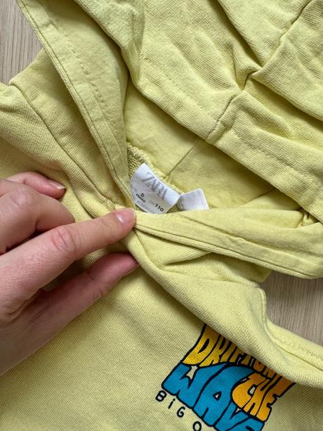 Žlta mikinka zara, zara,110