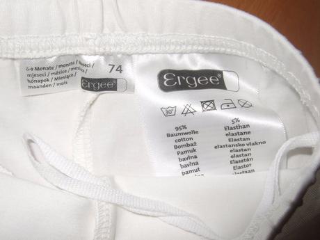 Nepoužitý set zn. ergee, veľ. 74, ergee,74