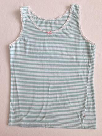 Tielko pásikované bledomodré, next,152