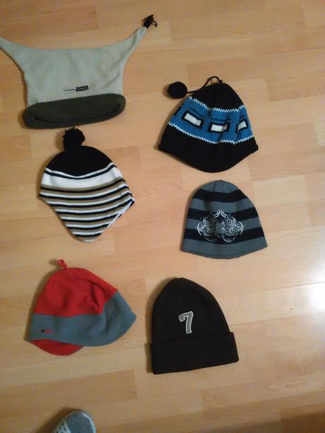 Zimné čiapky veľkosť 5-6 rokov, 122–134