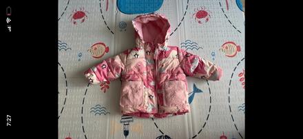 Zimná bunda pre dievcatko 74, sinsay,74
