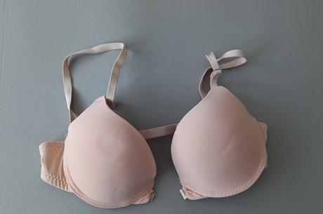 Telová podprsenka pushup s patentom vpredu, reserved,75b