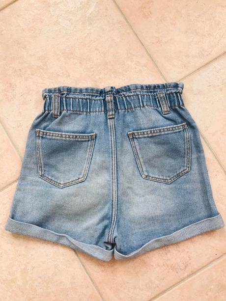 Riflové šortky + darček, 116